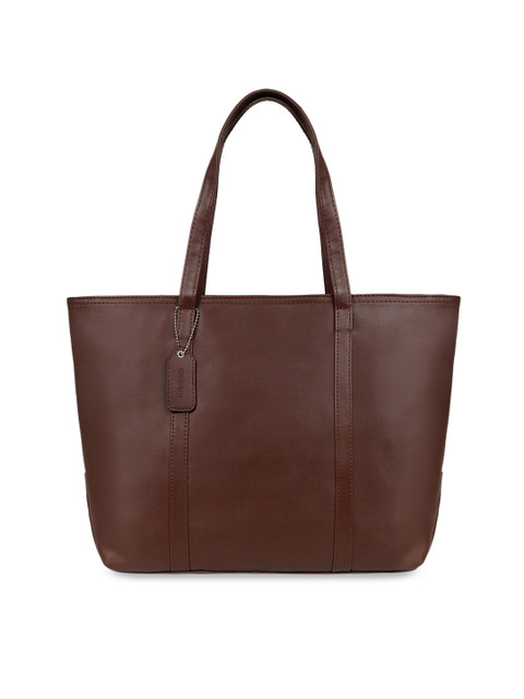 

Toteteca Brown Solid Shoulder Bag
