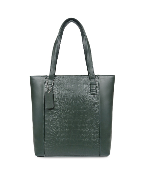 

Toteteca Green Textured Shoulder Bag