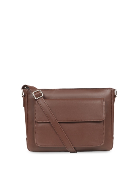 

Toteteca Brown Solid Sling Bag