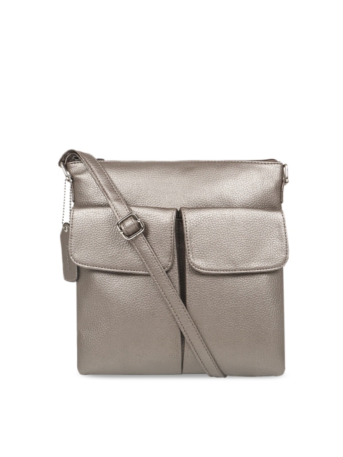 

Toteteca Beige Solid Sling Bag