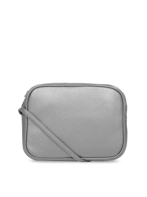 

Toteteca Grey Solid Sling Bag