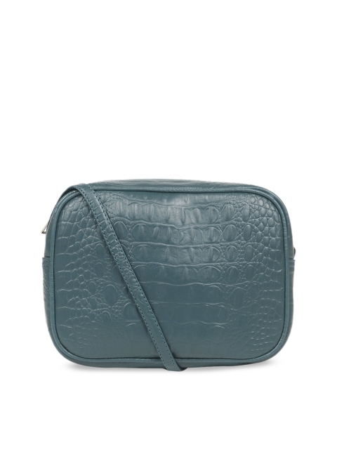 

Toteteca Blue Animal Textured Sling Bag