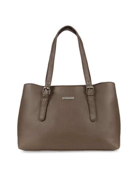 

Toteteca Brown Solid Shoulder Bag