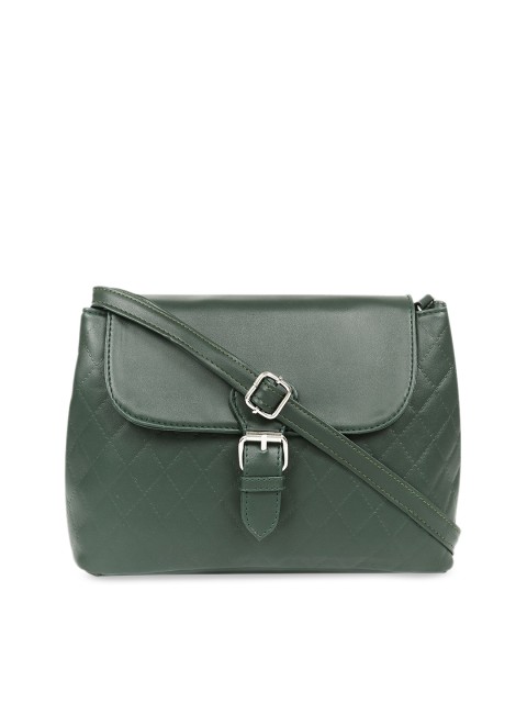 

Toteteca WomenGreen Solid Sling Bag, Green