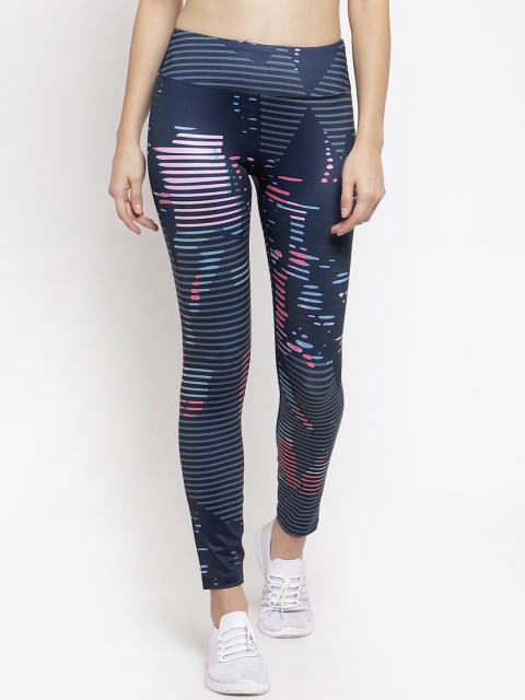 

Global Republic Women Pink Printed Tights