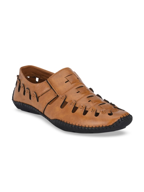 

Walkstyle By El Paso Men Tan Brown Fishermen Sandals