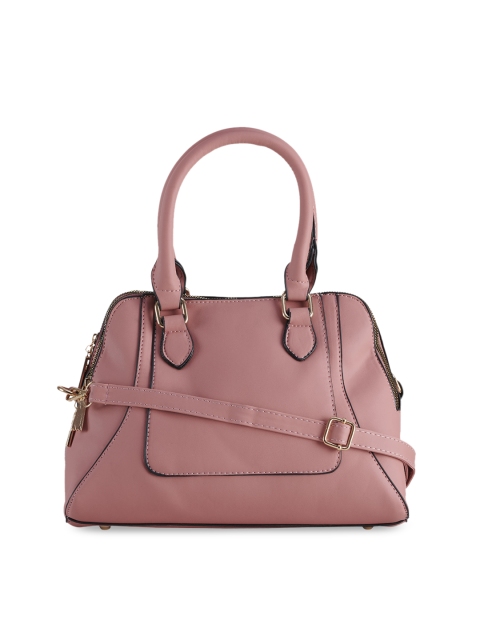 

LEGAL BRIBE Pink Solid Handbag