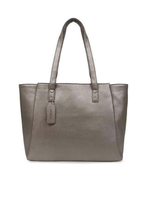 

Toteteca Bronze-Toned Solid Shoulder Bag