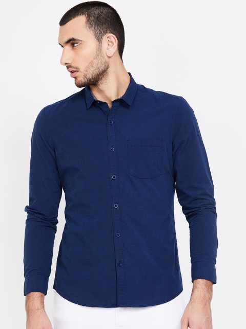 

Fame Forever by Lifestyle Men Navy Blue Shirt