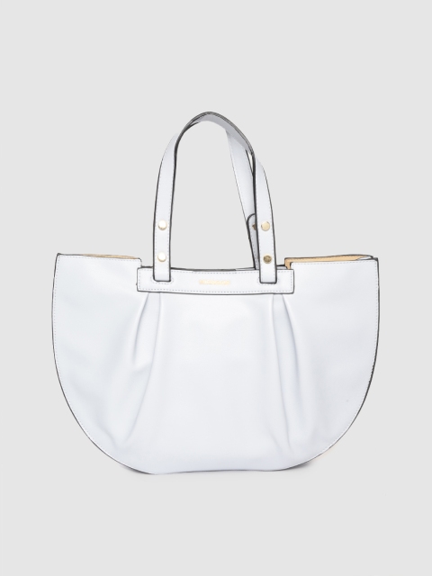

MIRAGGIO Women Blue Solid Handheld Bag