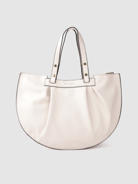 

MIRAGGIO Light Pink Solid Shoulder Bag