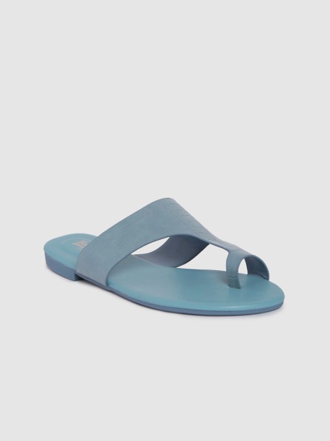

Roadster Women Blue Solid One Toe Flats