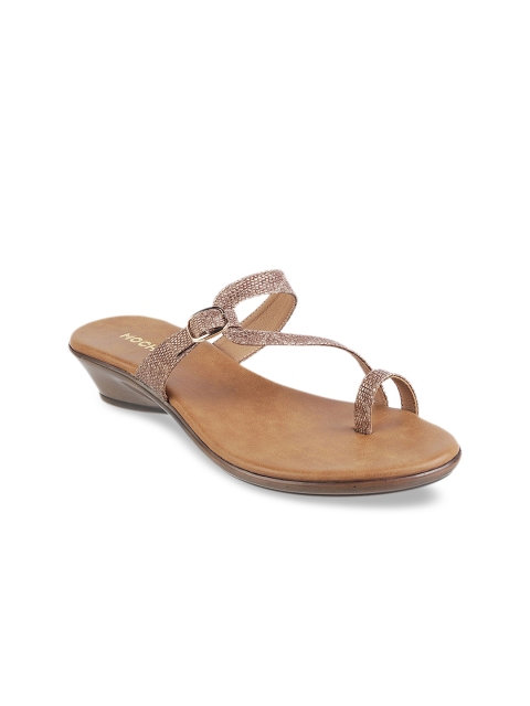 

Mochi Women Brown Embellished Sandals