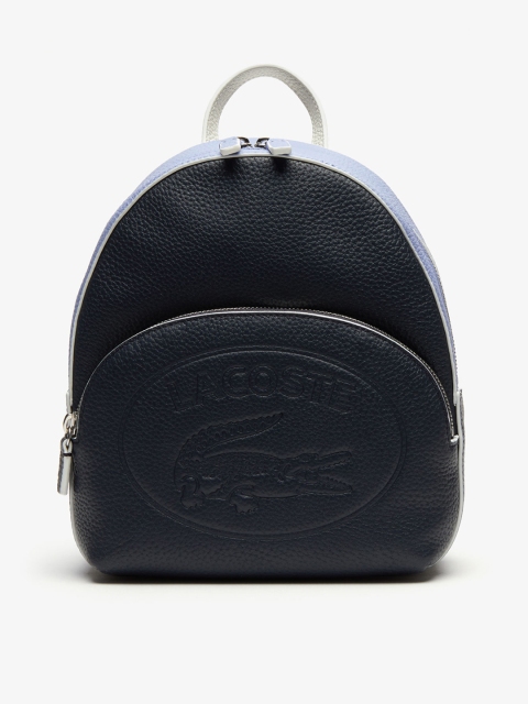

Lacoste Women Black & Blue Colourblocked Backpack