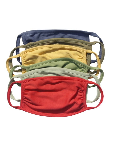 

Nino Bambino Kids Pack of 6 Multicoloured Organic Cotton Outdoor Masks, Multi