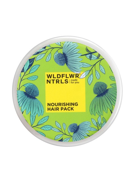 

Wildflower Naturals Nourishing Hair Pack 100g, Green