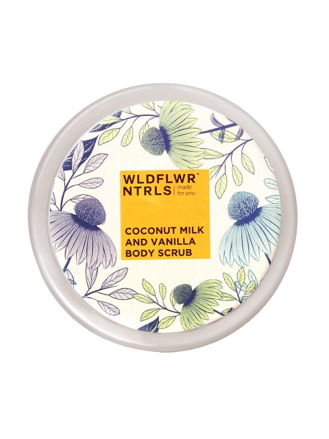 

Wildflower Naturals Coconut Milk & Vanilla Body Scrub 100 g, Grey