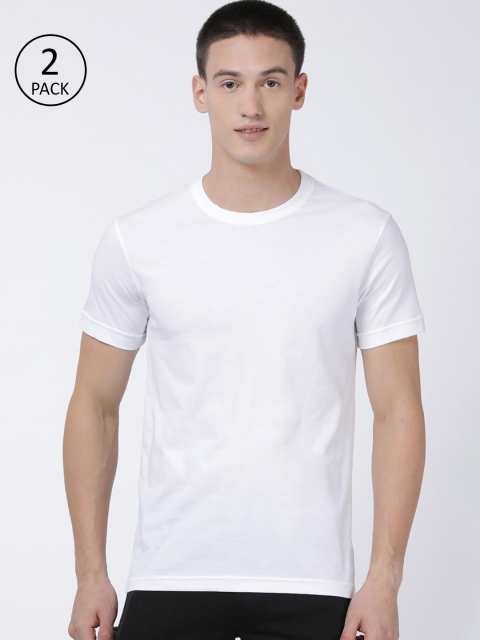 

Levis Men Pack of 2 Solid Tshirts, White