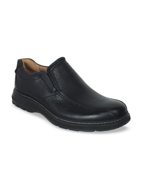 

Clarks Men Black Slip-On Sneakers