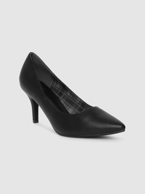 

her by invictus Women Black Solid Pumps