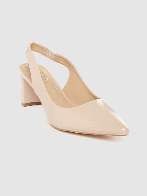 

Mast & Harbour Women Nude-Coloured Solid Pumps