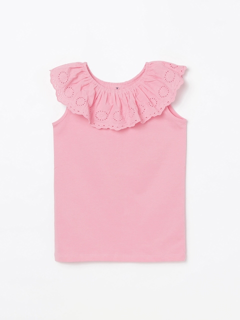 

Fame Forever by Lifestyle Girls Pink Solid Top