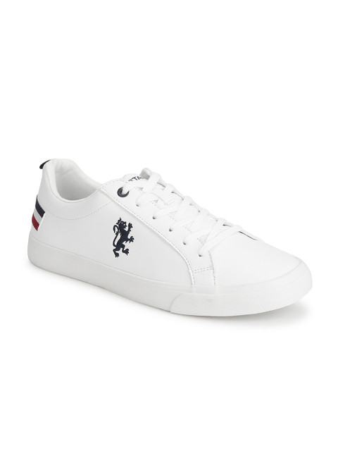 

Red Tape Men White Solid Casual Sneakers