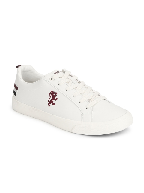 

Red Tape Men Off-White Solid Casual Sneakers