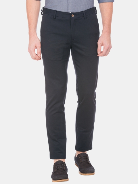 

Arrow Sport Men Blue Slim Fit Solid Regular Trousers