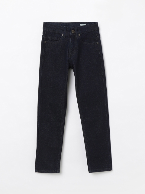 

Bossini Boys Navy Blue Skinny Fit Mid-Rise Clean Look Jeans