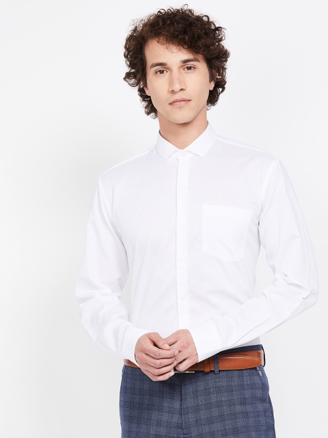 

CODE by Lifestyle Men White Slim Fit Solid Formal Shirt