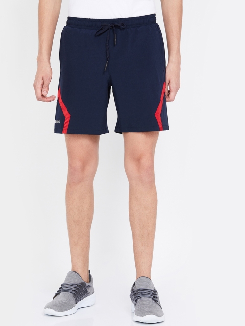 

Kappa Men Navy Blue Solid Regular Fit Regular Shorts