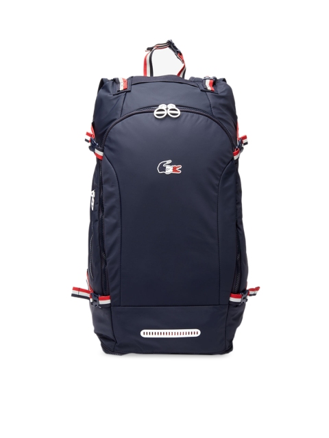 

Lacoste Men Navy Blue Solid Backpack