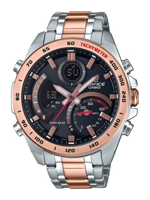 

CASIO Edifice Men Black Bluetooth Analogue and Digital Watch EX517 ECB-900DC-1ADR