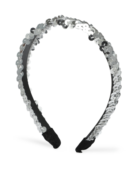 

Toniq Kids Silver-Toned Sequin Embellished Hairband