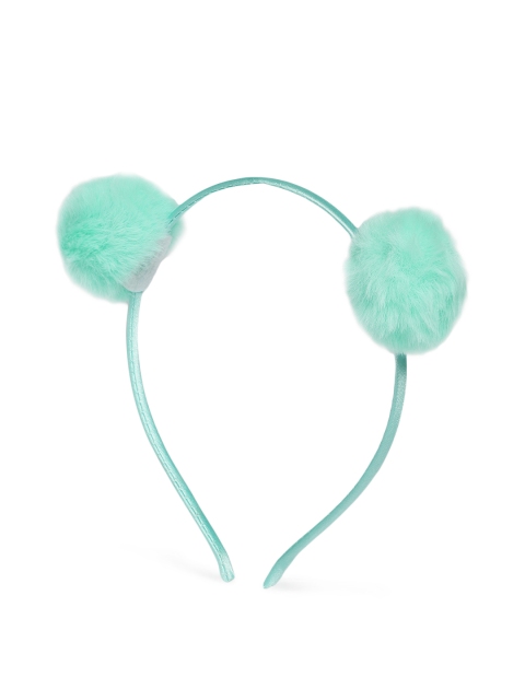 

Toniq Kids Green PomPom Hairband
