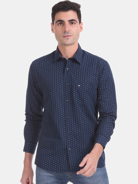

Arrow Sport Men Blue Regular Fit Printed Casual Shirt