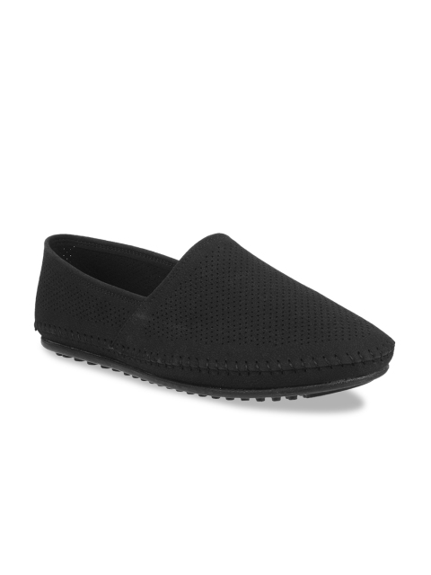 

WALKWAY Men Black Slip-On Sneakers