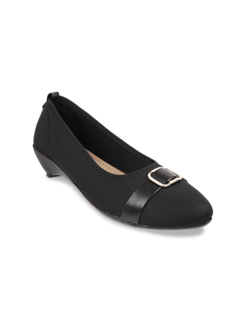 

WALKWAY Women Black Solid Pumps