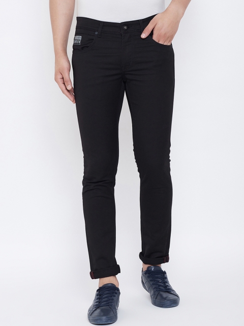 

Canary London Men Black Skinny Fit Low-Rise Clean Look Stretchable Jeans