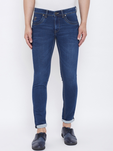 

Canary London Men Blue Skinny Fit Low-Rise Clean Look Stretchable Jeans