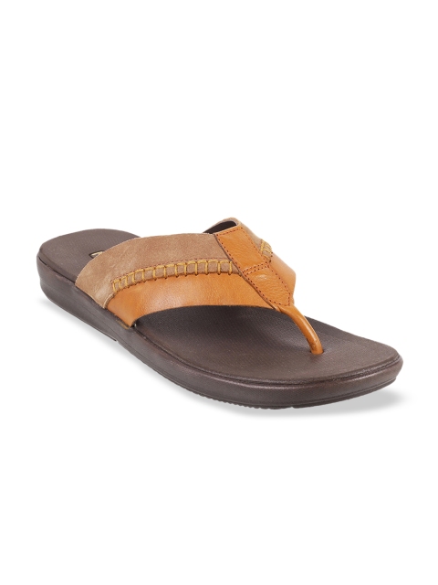 

Mochi Men Tan Brown Leather Sandals