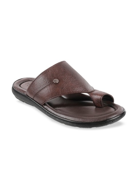 

Mochi Men Brown Leather Comfort Sandals