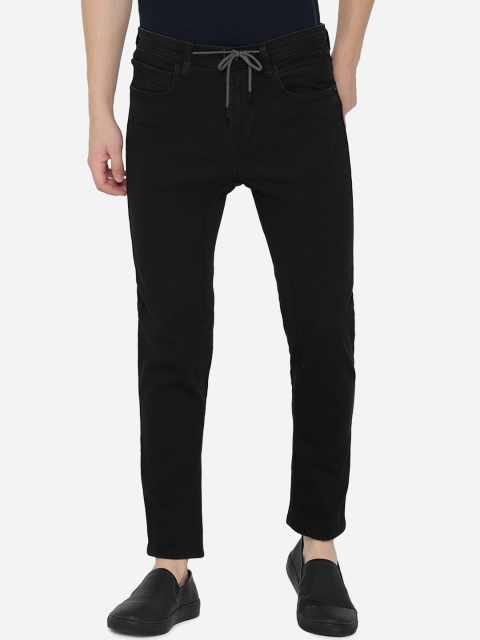 

SKULT by Shahid Kapoor Men Black Regular Fit Mid-Rise Clean Look Jeans