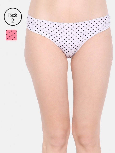 

Ms.Lingies Women Pack of 2 Assorted Thongs MSP029-89277S