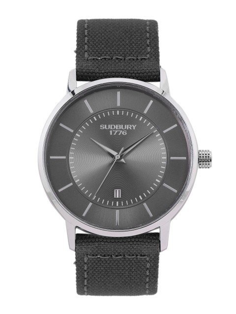 

SUDBURY 1776 Men Black Analogue Watch SG-48