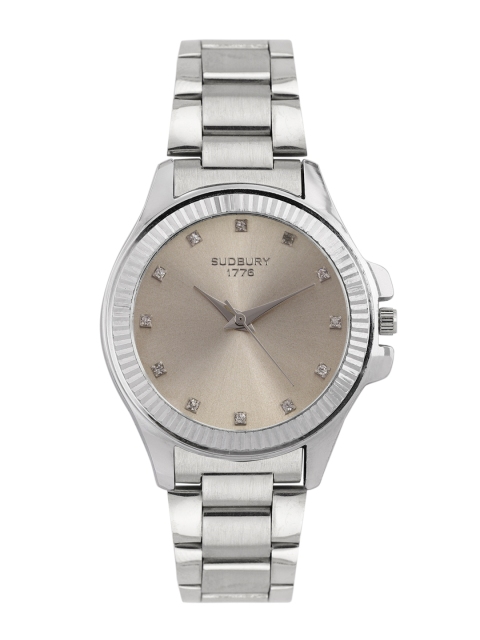 

SUDBURY 1776 Women Silver-Toned Analogue Watch SL-26