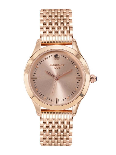 

SUDBURY 1776 Women Rose Gold Analogue Watch SL-11-RGRG