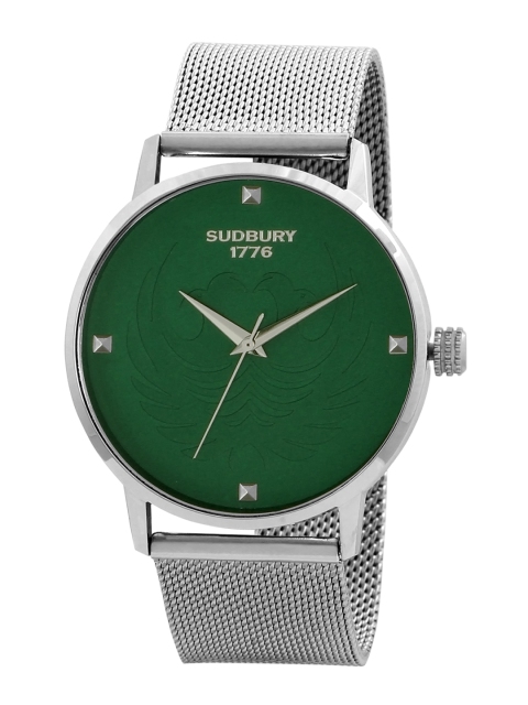 

SUDBURY 1776 Men Green Analogue Watch SG-28