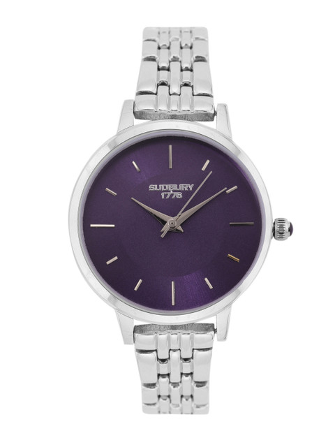 

SUDBURY 1776 Women Purple Analogue Watch SL-21